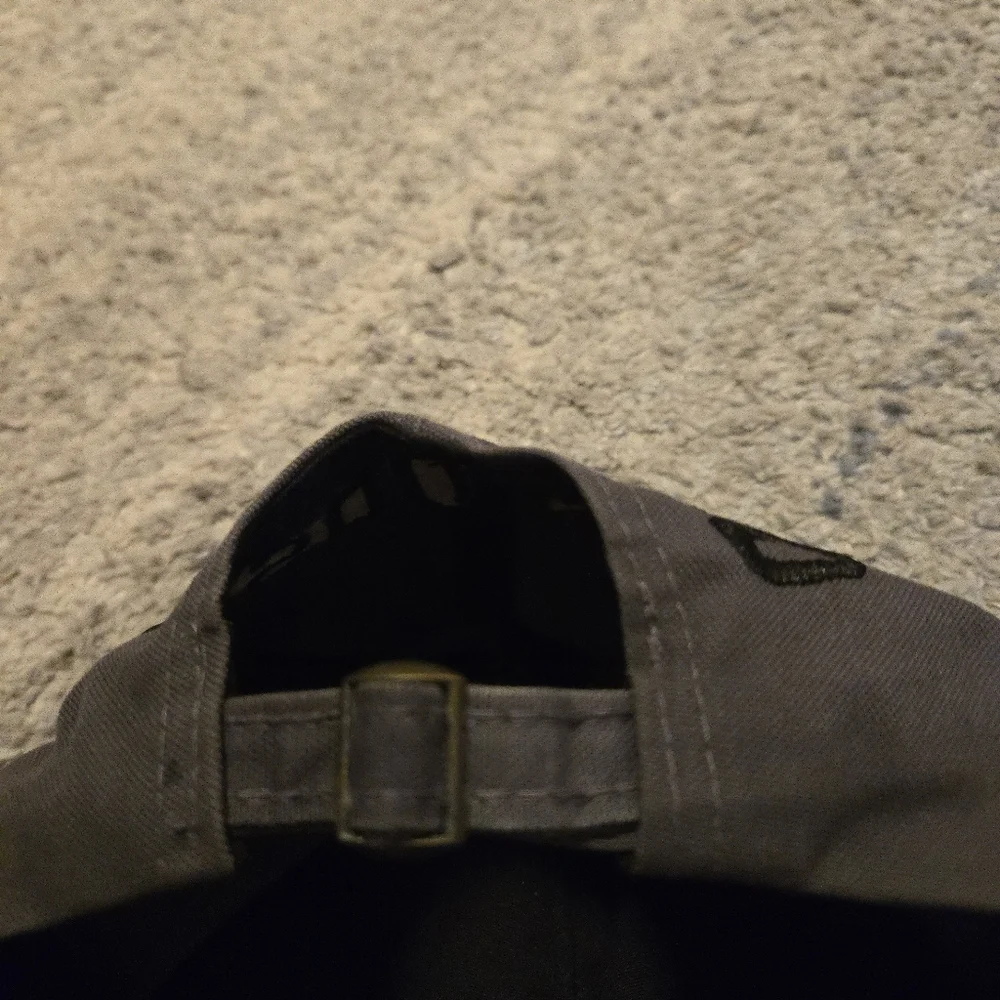 DSQUARED2 ICON Baseball Cap Grey Black Embroidered Distressed Hat One Size - Picture 7 of 7